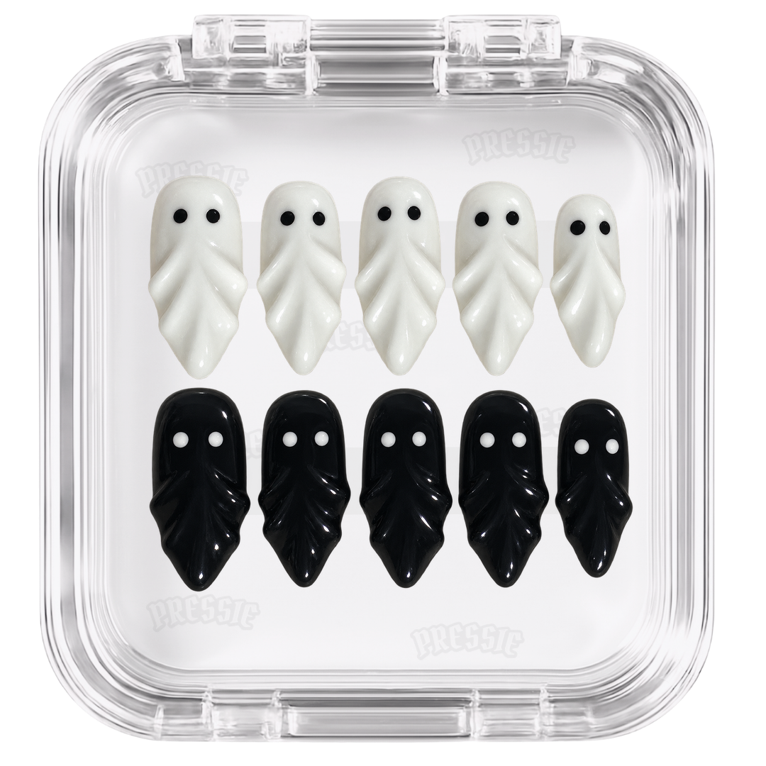 Kit de faux ongles Swan Obake dans sa boîte Pressie Nails