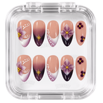 Kit de faux ongles Murasaki No Aki dans sa boîte Pressie Nails
