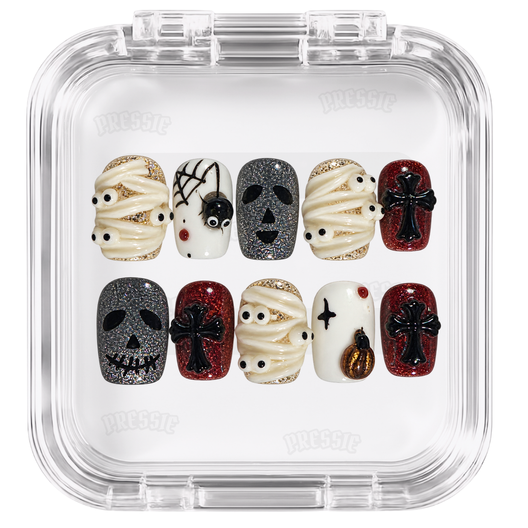 Kit de faux ongles Sukeruton dans sa boîte Pressie Nails