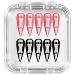 Kit de faux ongles Pinku Sukeruton dans sa boîte Pressie Nails