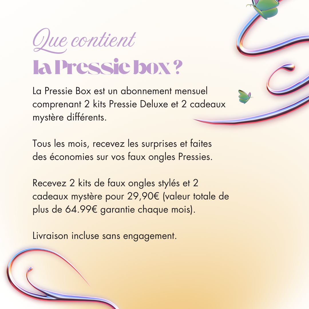 PRESSIE BOX DECEMBRE (6 produits)